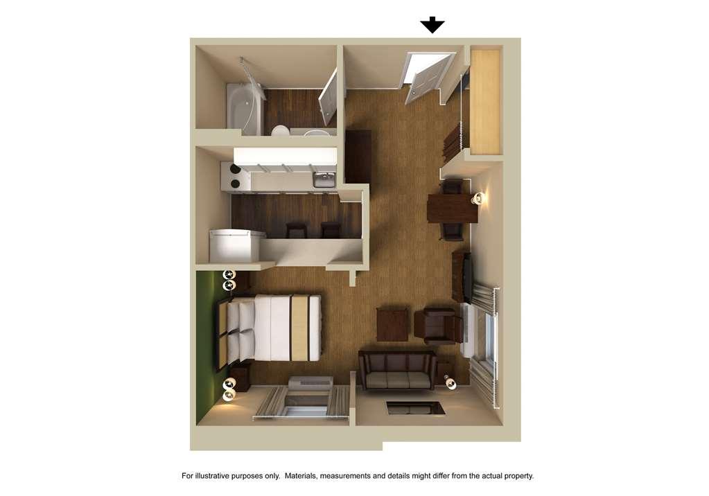 Extended Stay America Suites - Raleigh - Cary - Harrison Ave Pokoj fotografie